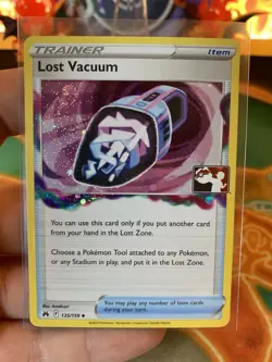 2023 Play! Pokemon Prize Pack Series 3 Lost Vacuum 135 Cosmos Holo - NM - Image 2