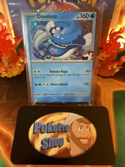 2023 Play! Pokemon Prize Pack Series 3 Dondozo 61 Cosmos Holo - NM - Image 1