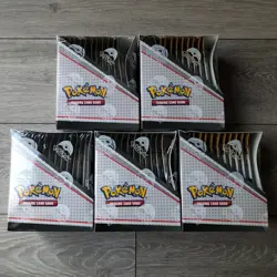 5 x Pokemon Darkness Ablaze & Rebel Clash Blister Boxes (120 Booster Packs) - Image 2