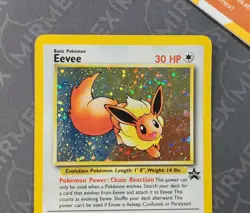 Pokemon Eevee #11 Wizards Black Star Promo Pokemon League English Holo - Image 3