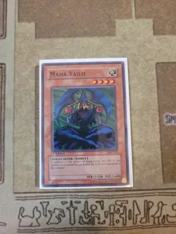 YUGIOH MAHA VAILO MRL-012 SUPER 1ST ED MP - Image 1
