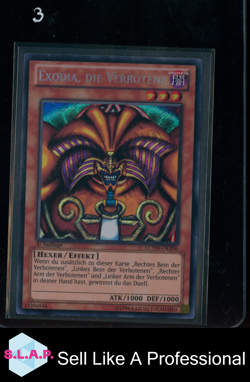 EXODIA DIE VERBOTENE YU-GI-OH! LCYW 1ST EDITION DEUTSCH - Image 1
