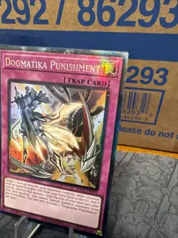 Yugioh Dogmatika Punishment RA01-EN076 Prismatic Collector Rare 1st Ed NM - Image 3