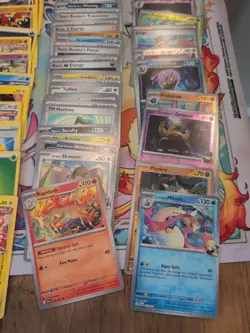 Lot Of 230 Pokemon Cards From Destined Rivals, Fusion Strike, Paradox Rift - Image 2