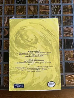 1999 Base Set ADVANCED Rule Book Version 1 Pokemon Cards TCG Pamphlet Vintage - Image 2