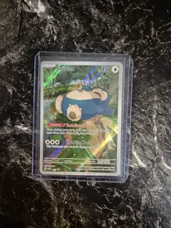 Snorlax SVP051 Scarlet & Violet 151 Illustration Rare Promo Pokemon Card - Image 1
