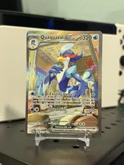 Pokemon TCG Quaquaval EX Paldea Evolved Special Illustration Rare Card 260/193 - Image 1