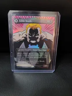 Eddie Brock/Venom Mtg Card - Image 1