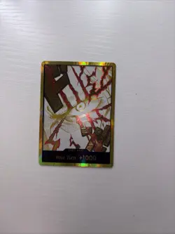 One Piece Card Game Shanks Gold DON!! Card The Best Vol.2 PRB-02 English - Image 2