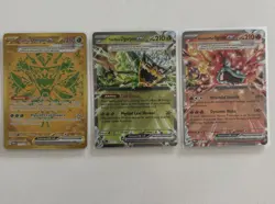 Pokemon TCG Prismatic Evolutions EX Card Lot of 3 017/131, 012/131, 177/131 - Image 1