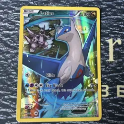 Pokemon TCG Latios XY79 Black Star Promo Full Art Holo Card EX LP/NM - Image 1