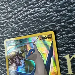 Pokemon TCG Latios XY79 Black Star Promo Full Art Holo Card EX LP/NM - Image 2