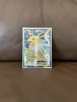 Pokemon TCG Jolteon-EX Promo Card 28a/83 NM Condition - Image 1