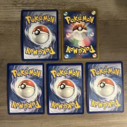 Pokemon 5 Card EX Lot - All Holo - Near Mint - Mixed Variety - Exact Cards Shown - Image 2