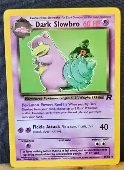 Pokemon Lot of 7 Dark Cards Team Rocket Non Holo Rares NM-LP + Unplayed - Image 2