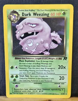 Pokemon Lot of 7 Dark Cards Team Rocket Non Holo Rares NM-LP + Unplayed - Image 4