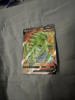 Pokemon Card Battle Styles Full Art Tyranitar V Single Strike 154/163 Pack Fresh - Image 1