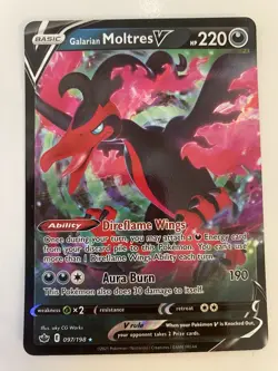 Pokemon V Mixed Card Lot NM TCG Flying Pikachu, Moltres, Zamazenta, Dubwool - Image 5
