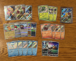 Modern Pokemon Card Lot English Japanese Chinese ARs FAs BSP GG Shiny 160 Cards - Image 4