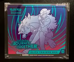 EMPTY Journey Together ETB Elite Trainer Box Pokemon Card Booster Box Pack - Image 1