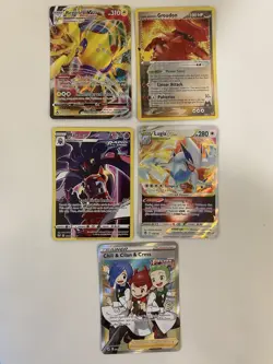 Pokemon TCG Mixed Card Lot 5 Vmax, Vstar, Full Art Trainer, Trainer Gallery, Etc - Image 1