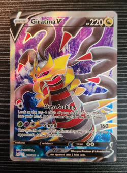 Pokemon TCG - Giratina V 185/19 - Ultra Rare Holo Card - Lost Origin - Image 1