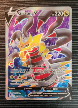 Pokemon TCG - Giratina V 185/19 - Ultra Rare Holo Card - Lost Origin - Image 2