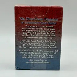 WWE Raw Deal Wrestling Collectible Card Game Starter Deck The Ultimate Survivor - Image 2