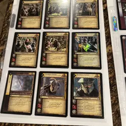 The Two Towers Lord of the Ring LOTR Decipher Unplayed Foil & Base Cards Lot 3 - Image 2