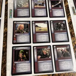 The Two Towers Lord of the Ring LOTR Decipher Unplayed Foil & Base Cards Lot 3 - Image 3