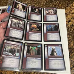 The Two Towers Lord of the Ring LOTR Decipher Unplayed Foil & Base Cards Lot 3 - Image 4