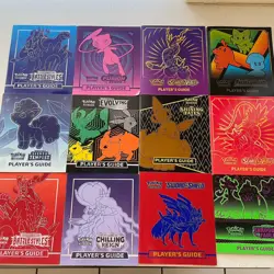 12 × Pokemon Player’s Guide Lot Trading Card Game Guides - Image 1