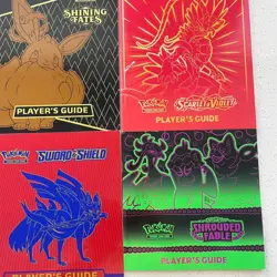 12 × Pokemon Player’s Guide Lot Trading Card Game Guides - Image 4
