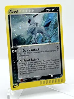 Absol 96/95 EX Team Magma & Team Aqua Holo Secret Rare Vintage Pokemon TCG Card - Image 2