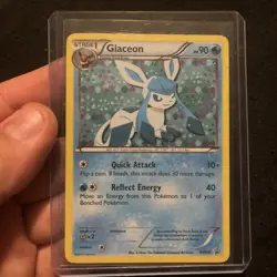 Pokemon TCG Glaceon Stage 1 90 HP Card BW96 Promo - Image 1