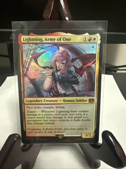 Lightning, Army of One Final Fantasy Foil - Image 1