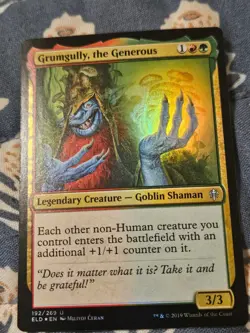 Grumgully, the Generous FOIL - #192 Throne of Eldraine ELD Magic MTG MP - Image 1