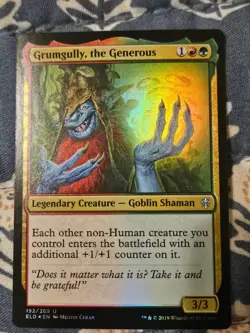 Grumgully, the Generous FOIL - #192 Throne of Eldraine ELD Magic MTG MP - Image 2