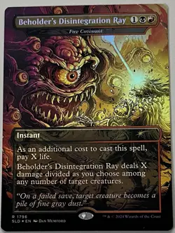 MTG Secret Lair Drop Fire Covenant Instant RARE FOIL #1796 - Image 1