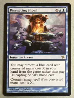 MTG / Disrupting Shoal / BOK / #33 / Regular / Rare / NM - Image 1