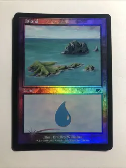 Island (336) Onslaught Foil - Image 1