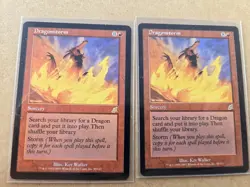 MTG 2x Dragonstorm Scourge Regular, Scourge, Never Played, NEAR MINT, 90/143 - Image 1