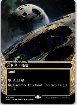 Strip Mine (0040) (Borderless) Edge of Eternities: Stellar Sights Regular - Image 1