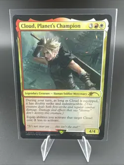 Cloud, Planet's Champion - Promo FOIL - Final Fantasy - 0003 - NM - MTG - Image 1