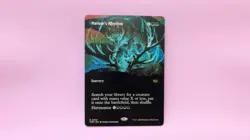 MTG Nature's Rhythm Tarkir Dragonstorm Rare Borderless Non Foil 0349 - Image 1