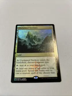 Unclaimed Territory - League Promos - Foil NM (Z) - Image 1
