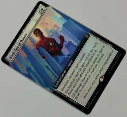 MTG Marvel’s Spider-Man With Great Power. Enchantment - Aura RARE FOIL #0248 - Image 2