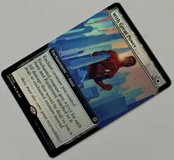MTG Marvel’s Spider-Man With Great Power. Enchantment - Aura RARE FOIL #0248 - Image 3