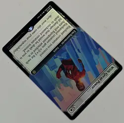 MTG Marvel’s Spider-Man With Great Power. Enchantment - Aura RARE FOIL #0248 - Image 4