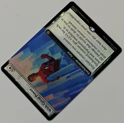 MTG Marvel’s Spider-Man With Great Power. Enchantment - Aura RARE FOIL #0248 - Image 5